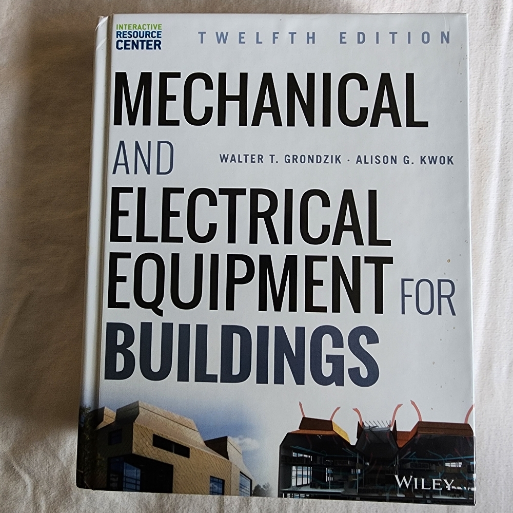 Mechanical and Electrical Equipment for Buildings 12th Edition